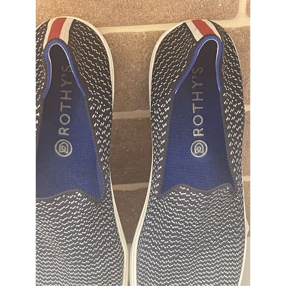 Rothy's Maritime Gradient Sneakers Slip On Women Size 11 Blue - Picture 5 of 10